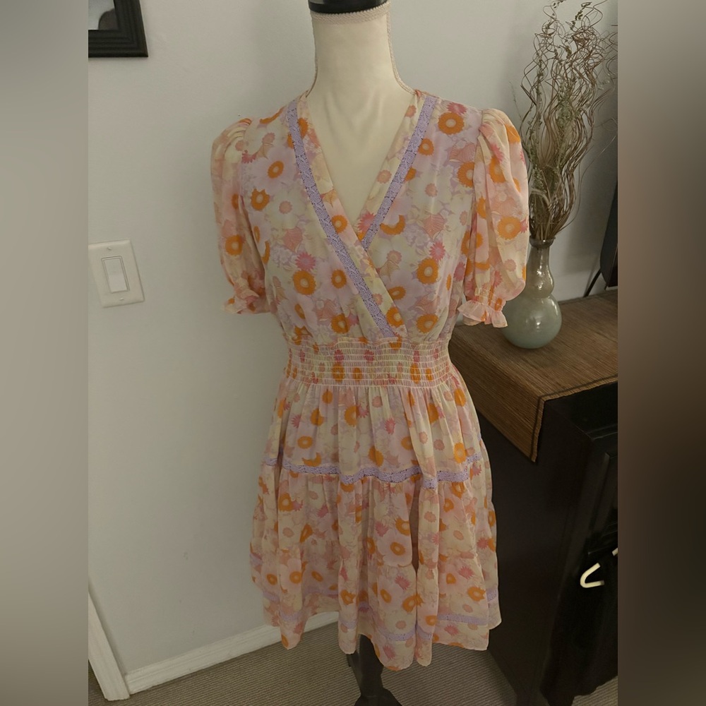 Breezy floral dress